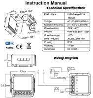 Controlador De Puerta De Garaje Inteligente Tuya WiFi Compatible Con Alexa Y Google Home Para Control Remoto Por APP Y Voz - details 11