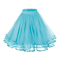 Falda Tutú Para Mujer De 50 Cm Cintura Elástica Versátil Mini Falda Flareada Casual Para Ballet Y Performance Material De Poliéster - details 11
