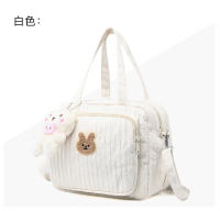 Bolsa De Diaper De Algodón Para Mamá Bolsa De Mano Bonita Organizador De Bebé Caddy De Pañales Bolsa De Maternidad Para Niños - details 8