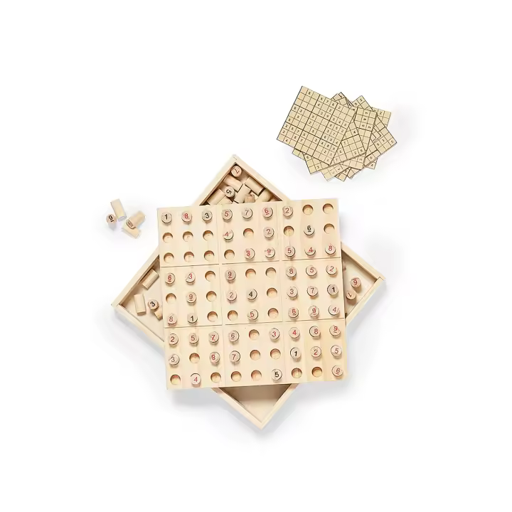 DAM. Juego Habilidad 81 Piezas nature madera 19,5x3x19,5 cm. - 1