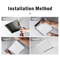 Luz De Panel LED Ultra Delgada Y Energía Eficaz 30*30*3cm 21W Para Oficina Y Cocina 220V Luz De Techo Cuadrada Brillante Para Ambientes - details 15