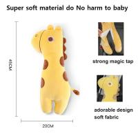 Almohada De Cinturón De Seguridad Para Coche En Forma De Giraffa Juguete De Animal Suave Soporte Cervical Para Niños Almohada De Cojín De Protección De Hombros Accesorios De Coche Para Bebés Y Niños - details 3