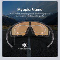 Gafas De Ciclismo Kapvoe UV400 Para Hombre Y Mujer Gafas De Sol Para Montar En Bicicleta Correr Esquiar Pesca Y Escalada - details 10