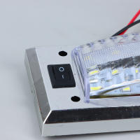 Luz De Lectura LED Para Coche Interior 12V-24V Alta Brillante Para Camión RV Barco Campinga Con Interruptor Encendido Apagado - details 2
