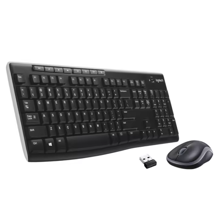 Logitech mk270 wireless keyboard and mouse combo - 1