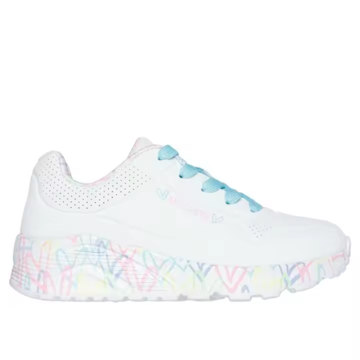 Zapatilla blanca Skechers Lovely luv blanca mujer - 1