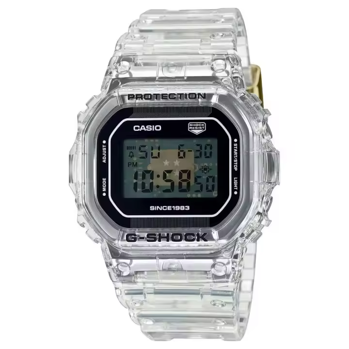 Casio Reloj Dw-5040rx-7er Transparente Unisex - 1