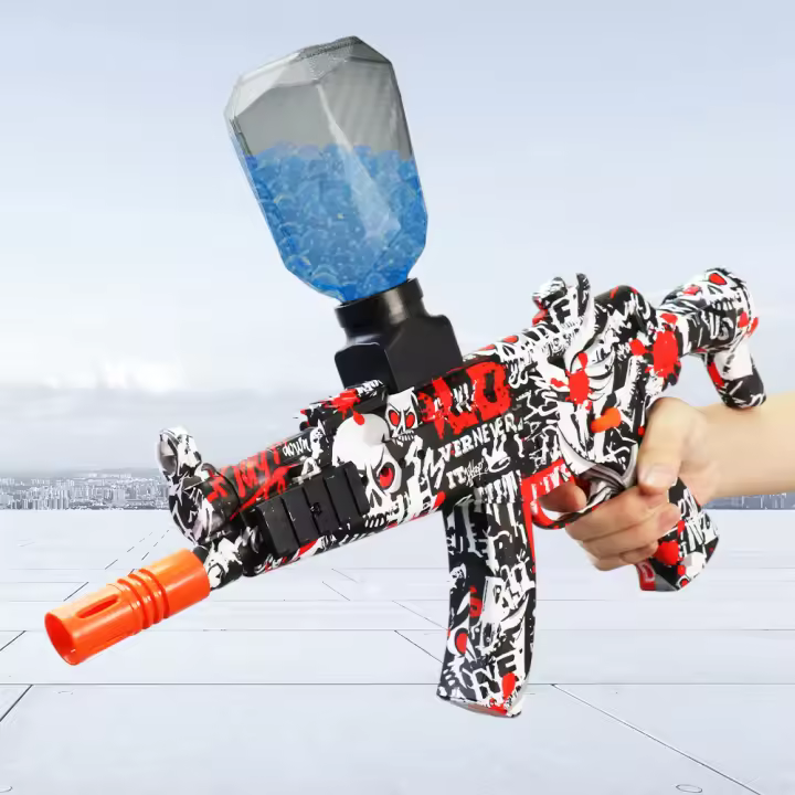 MP5 Recargable Automático De Electricidad Para Juguetes De Exterior - Regalo Ideal Para Batallas De Equipo (No Incluye Balas) - 1