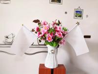 10pcs/50pcs Banderas Blancas En Blanco Y Negro Para Fiestas De Cumpleaños Boda Celebraciones Decoración Pequeña DIY - details 2