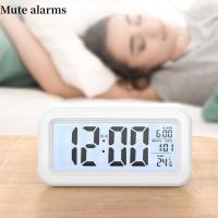 Reloj De Alarma Digital Con Luz LED Y Temperatura Reloj De Mesa Bajo Ruido Para Cama Reloj Electrónico Con Función Snooze 12/24H - details 6