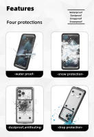 Funda Impermeable Para Teléfono Compatible Con Apple/Huawei/Samsung/Xiaomi Cubierta Completa Transparente Antipolvo Y a Prueba De Agua - details 14