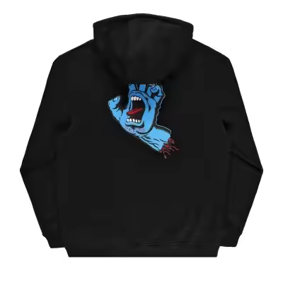 Sudadera capucha Santa Cruz Screaming Hand Chest Hood Black SCA-HDY-60 - 1