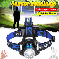 Linterna Frontal LED De Alta Potencia 1000000LM XHP360 Recargable Por USB Para Pesca Y Camping Luz De Cara Resistente Al Agua Con Ángulo De Haz De 60° - details 18