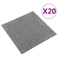 vidaXL 20x Baldosas de Suelo de Moqueta 5m² Rayada Lamasejo Color Beige,  Beige claro,  Antracita y mas - details 6