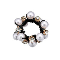 3pcs Paux Cinturones Para El Cabello Con Borde De Perla Y Decoración De Rhinestone Glitter Estilo Retro Para Mujer - details 2