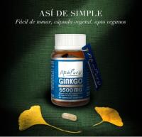Tongil -GINKGO BILOBA en Cápsulas de 40 Unidades, 6500mg Estado Puro-Complemento alimenticio para Función Cognitiva y Memoria - details 2