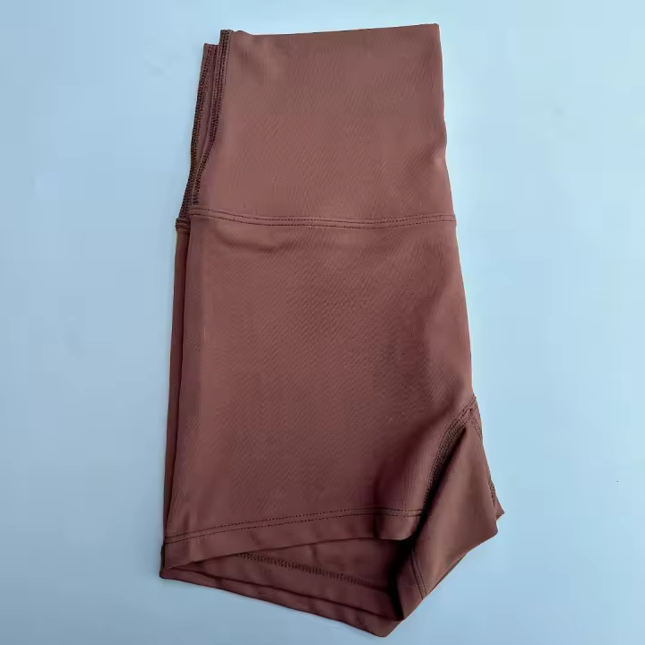 Short De Yoga Para Mujer De Color Sólido Fitness Deportivo High Waist Legging De Bicicleta Suave Prueba De Agachamiento Entrenamiento Combinado Atletismo - 1