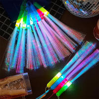 Lote De 12-48Pcs Lámparas De Fibra Colorida Con LED Para Fiestas Nocturnas Accesorios De Regalo De Cumpleaños Navidad Boda - details 3