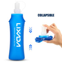 Bote De Agua Deportivo Lixada 500ml Plegable Y Suave Para Exterior Bicicleta Senderismo Correr Escalada Sin BPA - details 4
