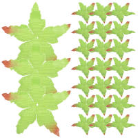 50 Pcs Artificial Torus Calyxes Receptacles Fabric Sepals Petals Para DIY Flores Plantas Cloth Rose Materials Fresh - details 5