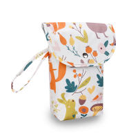 Bolsa De Pañales Impermeable Y Portátil Para Bebé Organizador De Almacenamiento De Pañales Para Viajes Y Exteriores Bolsa De Mano Para Silla De Paseo - details 23