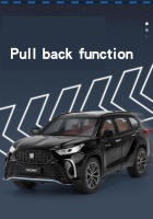 Toyota Crown Kluger Off-Road SUV Modelo De Coche De Colección Diecast 1:24 Con Sonido Y Luz Vehículo Miniatura Juguete Para Niños - details 7