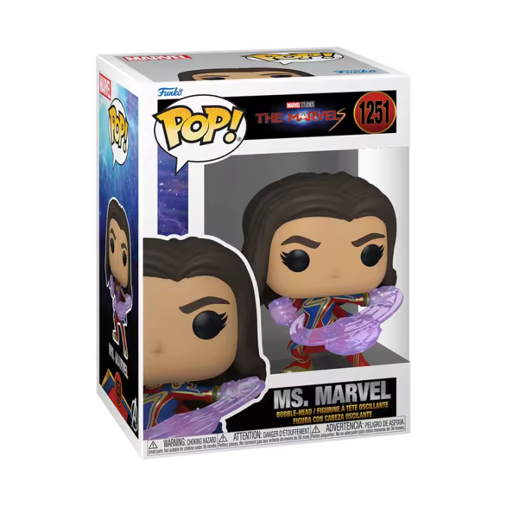 FUNKO POP! Marvel: The Marvels - Ms. Marvel 1251 - 1