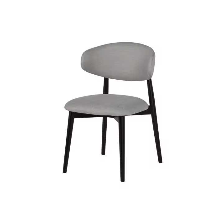 Silla Poliester Patas Madera Roble Cos 54x55x83 Cm - 1