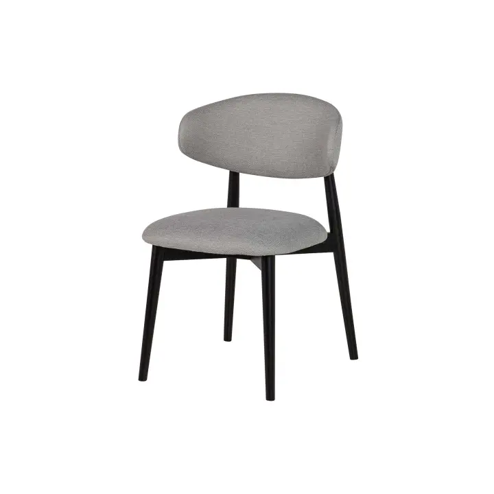 Silla Poliester Patas Madera Roble Cos 54x55x83 Cm - 1