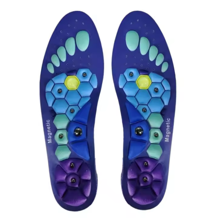 Insoles De Terapia Magnética Con Puntos De Acupresión Para Massaje Y Detoxificación Del Cuerpo Insertos Ortopédicos Para Los Pies - 1