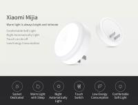 Xiaomi MiJIA LED Sensor De Movimiento Infrarrojo Inteligente Luz Nocturna Controlable Con Luz Dimmer Para Hogar Inteligente Sin Batería Luz Redonda De 2400K±93K Potencia Ratemax 0.4W Tamaño 65x65x38mm - details 1