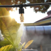 Sistema De Riego De Jardín Con Misting De Cobre 5M-30M 1/4'' Atomizadores Para Invernadero Al Aire Libre Y Macetas - details 5