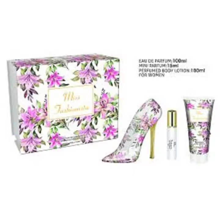 Eau de Parfum Estuche de 3 pzas Tiverton Miss Fashionista White  TIVERTON 848 - 1