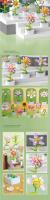 Bloques De Construcción Eterna Para Jardín Bouquet Potted Con Saffron Lilac Gardenia Juguetes De Montaje DIY Para Niños Regalos De Vacaciones - details 5