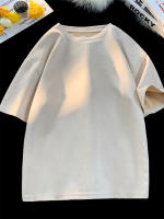 Camiseta De Piel Suelta Para Hombres Y Mujeres Antirrugas Cuello Redondo Casual Verano Manga Corta Moda Callejera - details 8