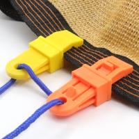20PCS Clip De Tenda Puxar Y Empurrar Clip De Adhesión Para Tenda Accesorios De Camping Al Aire Libre Correas De Cierre Antigolpes Para Tenda - details 13