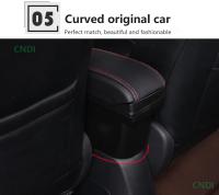 Soporte Central Para Honda City Estuche De Almacenamiento Doble Con USB Accesorios De Retrofits Para Coches Material PU Cuero / Plástico ABS Color Negro - details 6