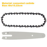 Cadena De Motosierra Mini 3/8 Pulgada Resistente Al Desgaste Y Pesada Para Carpintero Herramienta De Carpintería Y Jardín Material De Carburo Tamaño 6 Pulgadas - details 0