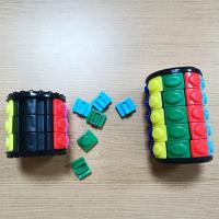Juguete Educativo 3D Rotativo De Cilindro Para Aliviar El Estrés Juego De Lógica Y Mano Mágica Cubo STEM Juguetes Para Niños De 3-6 Años - details 4