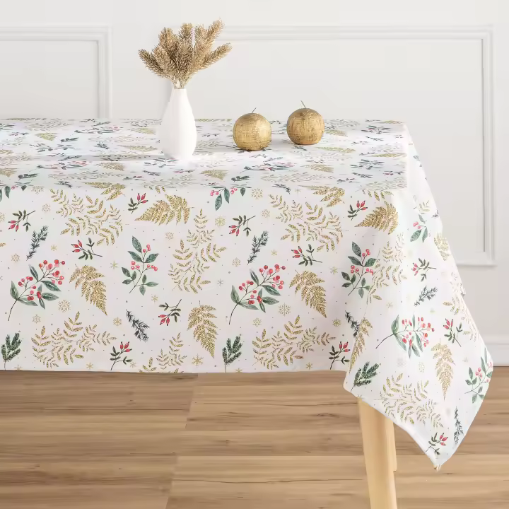 MINT DECO - Mantel Antimanchas 100% Algodón Hope - 1