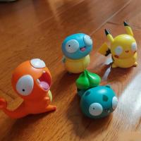 Colección De Figuras De Pokemon Pikachu Bulbasaur Charmander Squirtle Juguetes De Modelo Lindos Y Estúpidos Para Fans - details 3