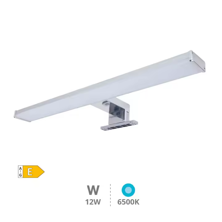 APLIQUE LED BAÑO GSC EVOLUTION LAKSA 12W LUZ BLANCA 6500K IP44 1350 LUMENES - 1
