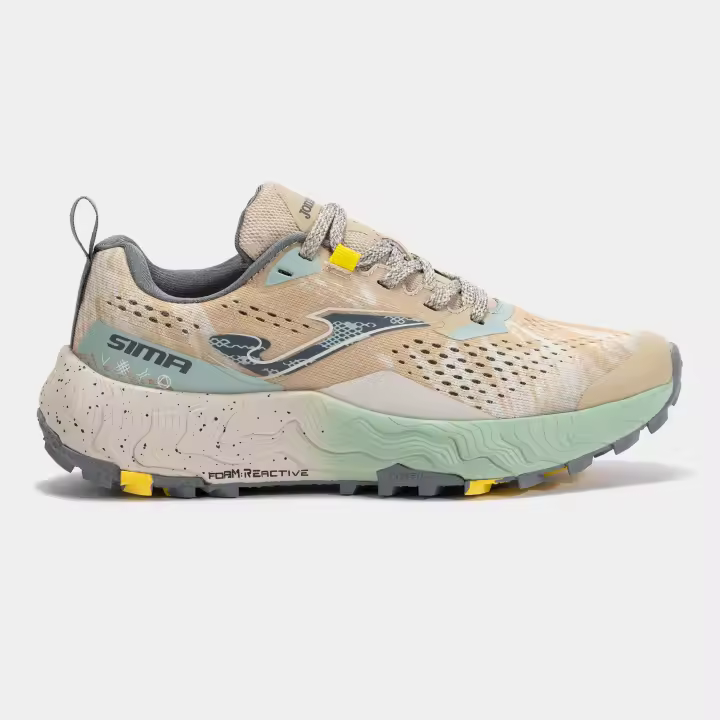 Zapatilla Trekking Mujer Joma Sima 2525 Beige Resistente - 1