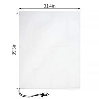 Protector De Helada Para Plantas Portátil Reutilizable Invierno Otoño Cálido Mantener Jardín Frutas Vegetales Cobertura De Árboles Con Cordón - details 8