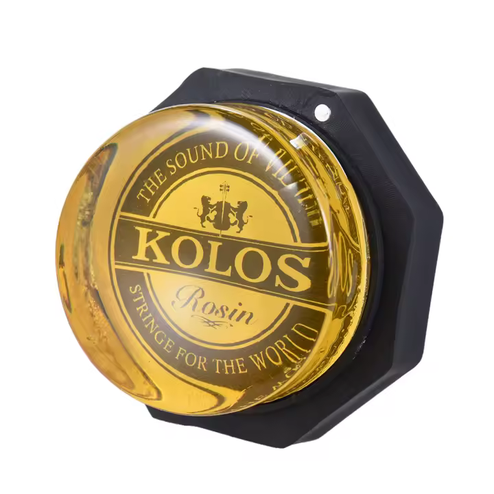 Rosín Amarillo De Alta Calidad Para Instrumentos De Cuerda Bajo De Goma Transparente Y Redondo Universal Para Violín Viola Cello - 1