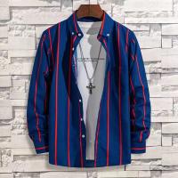 Camisa De Patoleta Para Hombre Con Manga Larga Para Uso Formal Y Casual Estilo Casual Inteligente Cuadros Talla Única - details 4