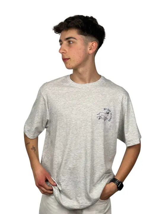 Camiseta Tiffosi Boy Malik Gris-038 - 1