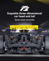 Kit De Construcción De Fórmula 1 Renault Para Juego Técnico De Bloques Super Rápidos Regalo De Navidad Y Cumpleaños Para Adolescentes Y Adultos - details 4