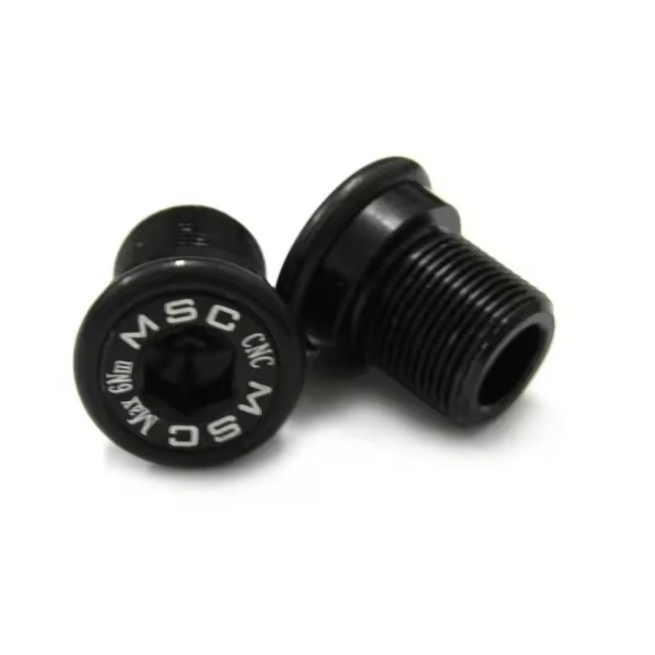 TORNILLO PEDALIER TIPO ISSIS M15x14 ALU NEGRO 2uds - 1