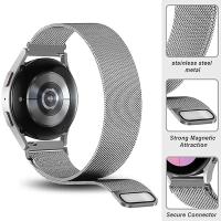Correa De Acero Inoxidable Estilo Milanés 22mm Para Xiaomi Redmi Watch 3 Compatible Con Galaxy Watch 6 5 4 40 44mm Cierre Seguro Unisex - details 6